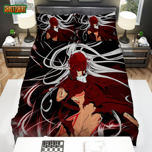 Deadman Wonderland Shiro Character Bed Sheets Spread Comforter Duvet Cover Bedding Set