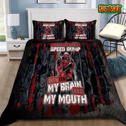 Deadpool Bedding Set Sleepy Halloween and Christmas