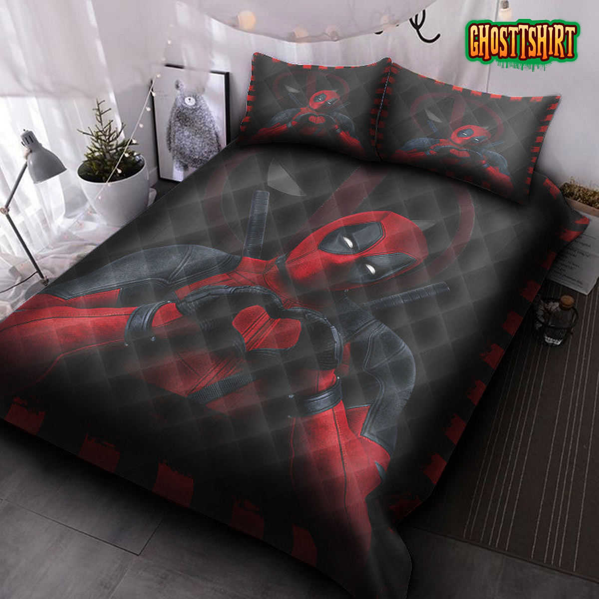 Deadpool V4 Bedding Set