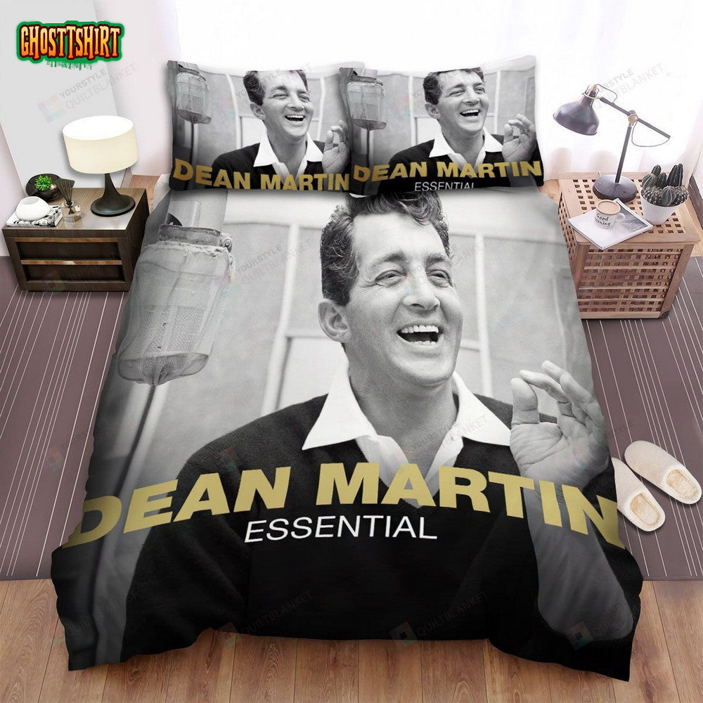 Dean Martin Essential Album Cover Bed Sheets Spread Comforter Duvet Cover Bedding Set