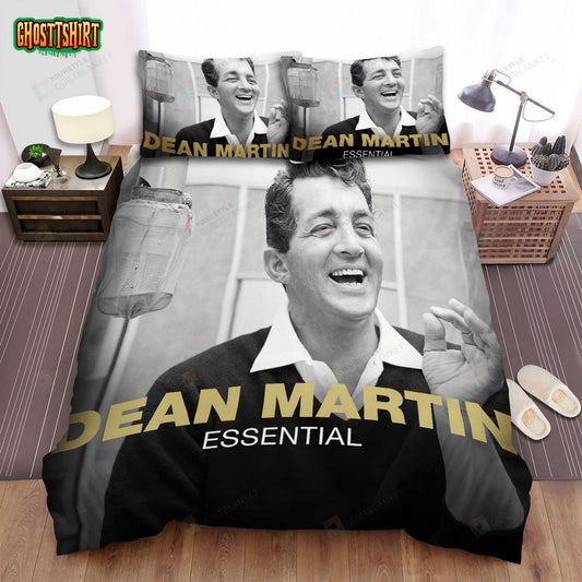 Dean Martin Essential Album Cover Bed Sheets Spread Comforter Duvet Cover Bedding Set