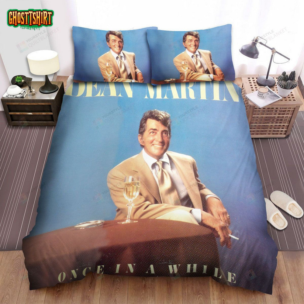 Dean Martin Once In A While Album Cover Bed Sheets Spread Comforter Duvet Cover Bedding Set
