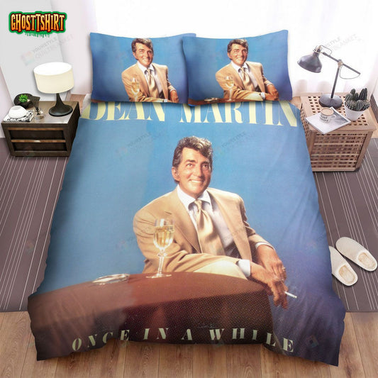 Dean Martin Once In A While Album Cover Bed Sheets Spread Comforter Duvet Cover Bedding Set