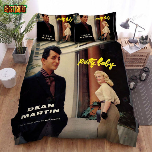 Dean Martin Pretty Baby Album Cover Bed Sheets Spread Comforter Duvet Cover Bedding Set