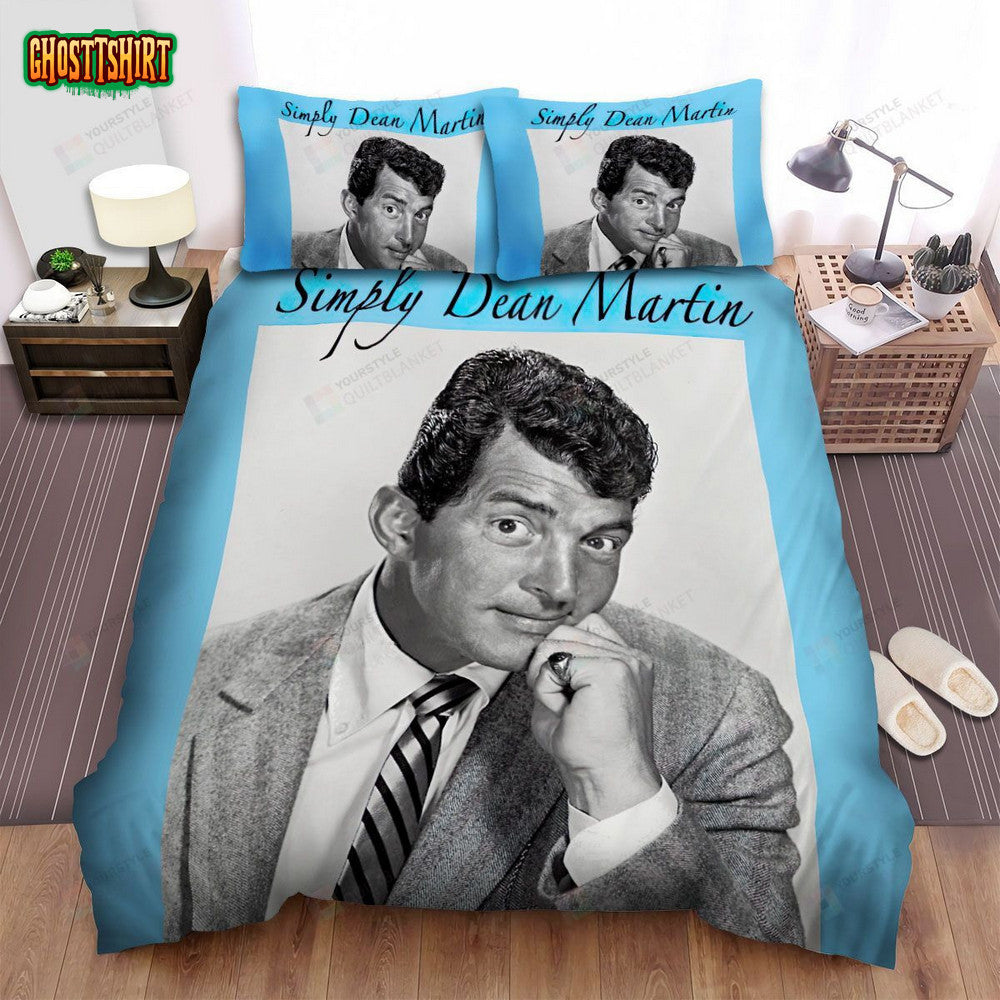 Dean Martin Simply Dean Martin Album Cover Bed Sheets Spread Comforter Duvet Cover Bedding Set