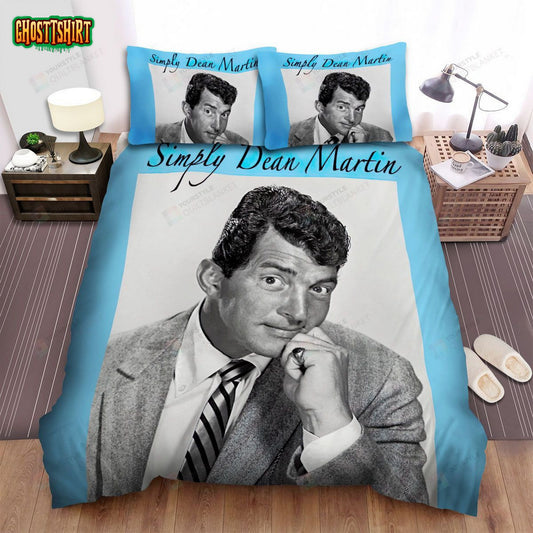 Dean Martin Simply Dean Martin Album Cover Bed Sheets Spread Comforter Duvet Cover Bedding Set