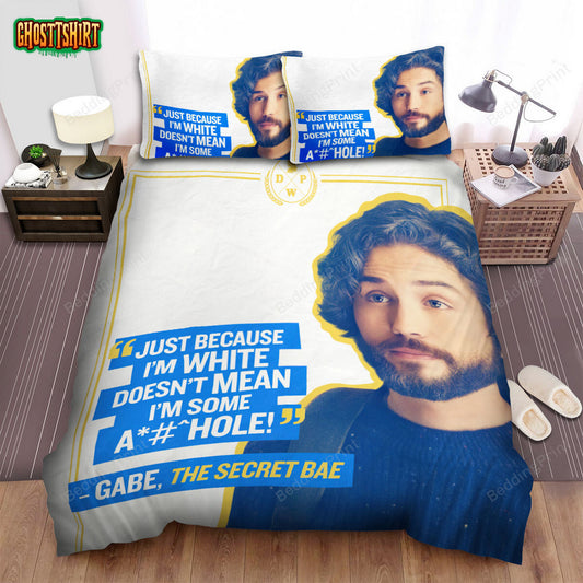 Dear White People (2017–2021) Gabe, The Secret Bae Poster Bed Sheets Duvet Cover Bedding Set