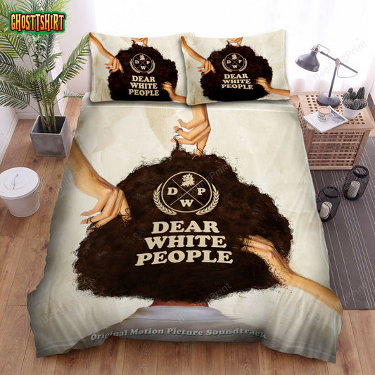 Dear White People (2017–2021) Movie Digital Art Bed Sheets Duvet Cover Bedding Set
