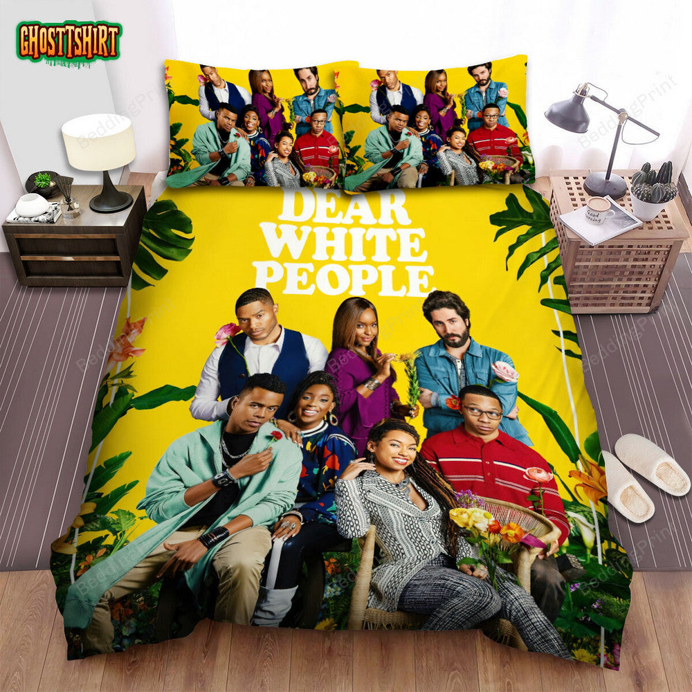 Dear White People (2017–2021) Movie Poster 2 Bed Sheets Duvet Cover Bedding Set