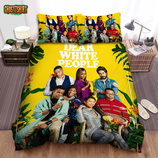 Dear White People (2017–2021) Movie Poster 2 Bed Sheets Duvet Cover Bedding Set