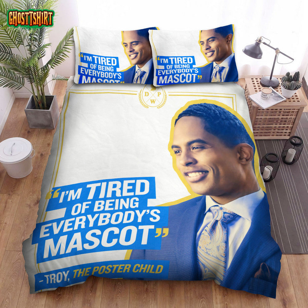 Dear White People (2017–2021) Troy, The Poster Child Poster Bed Sheets Duvet Cover Bedding Set