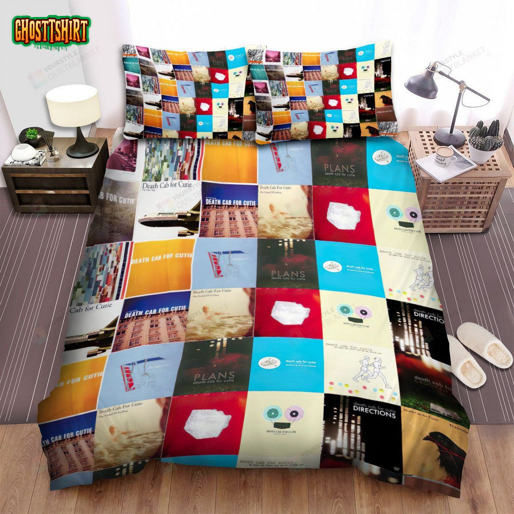 Death Cab For Cutie Albums Bed Sheets Spread Comforter Duvet Cover Bedding Set