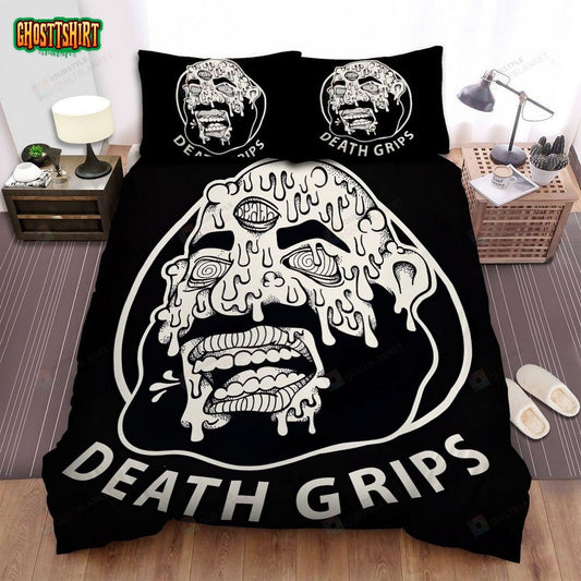 Death Grips Music Band Creative Artwork Bed Sheets Spread Comforter Duvet Cover Bedding Set