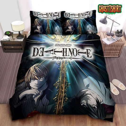 Death Note, Anime Wallpaper Bed Sheets Duvet Cover Bedding Set