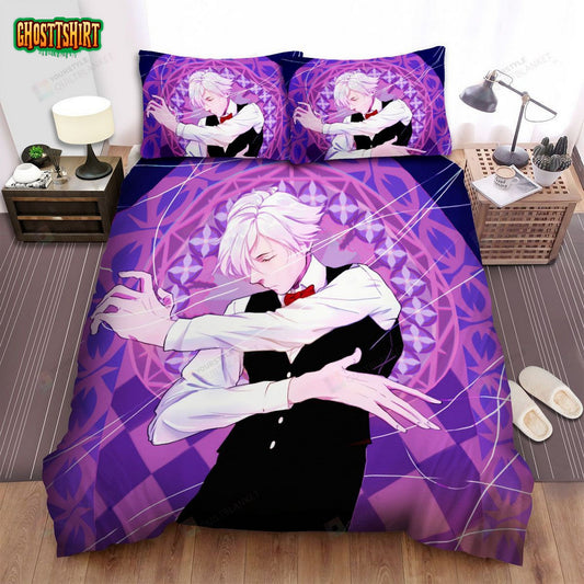 Death Parade Character Decim Bed Sheets Spread Comforter Duvet Cover Bedding Set