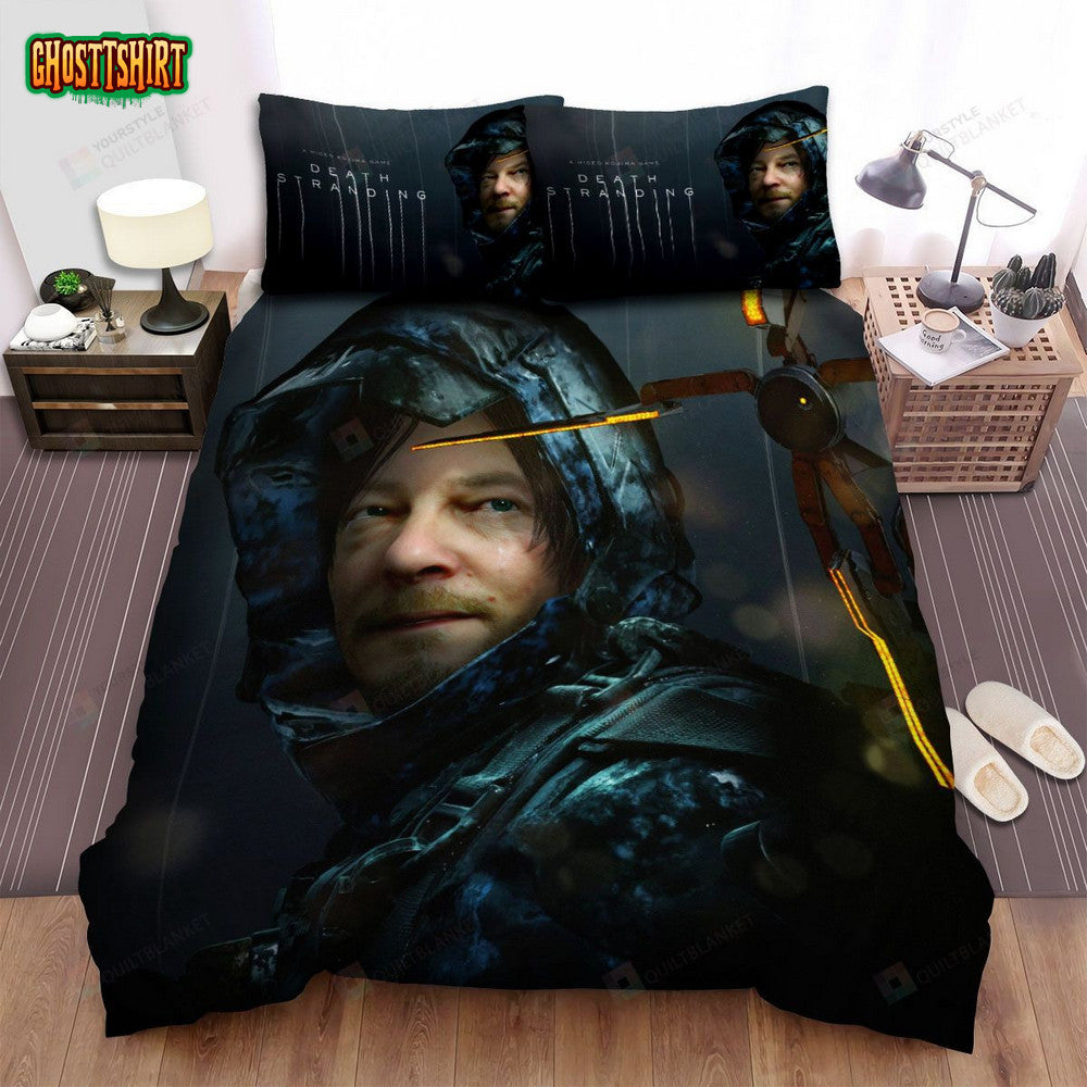 Death Stranding Sam Bridges Original Game Poster Bed Sheets Spread Duvet Cover Bedding Set
