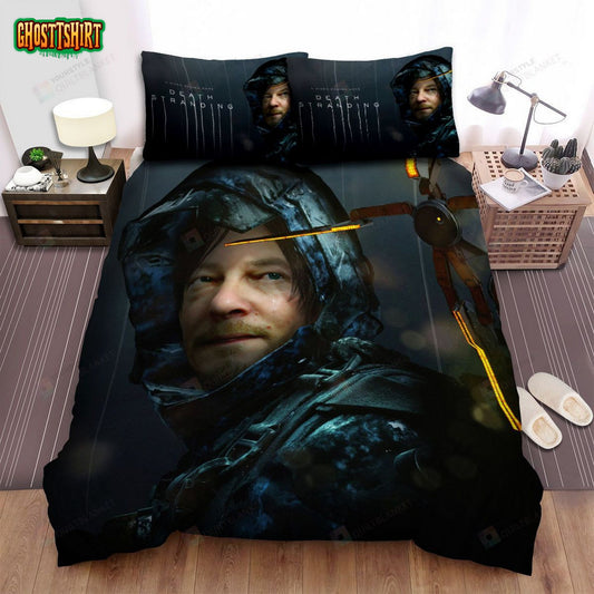 Death Stranding Sam Bridges Original Game Poster Bed Sheets Spread Duvet Cover Bedding Set