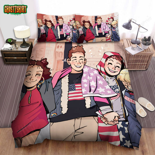 Derry Girls Movie Digital Art 2 Bed Sheets Duvet Cover Bedding Set