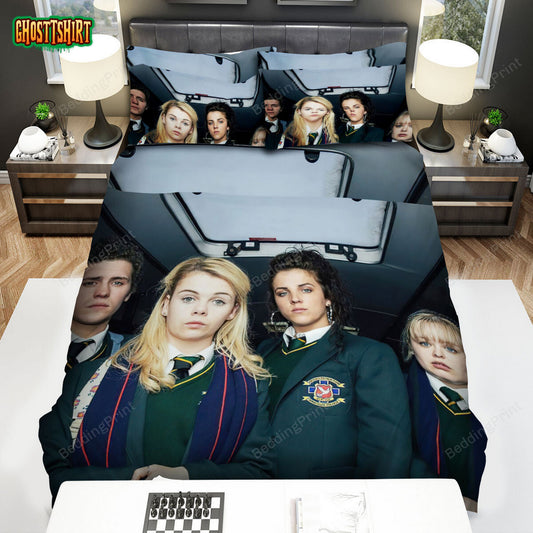 Derry Girls Movie Poster 2 Bed Sheets Duvet Cover Bedding Set
