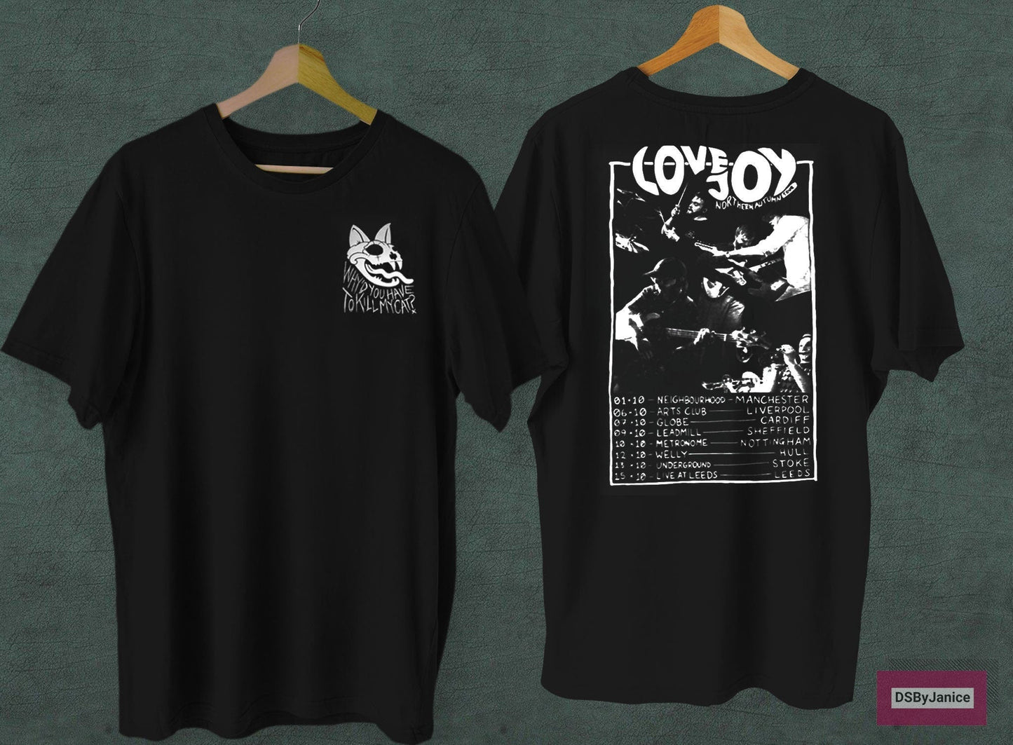 Lovejoy North Hern Autumn Tour 2022 Double sided tshirt