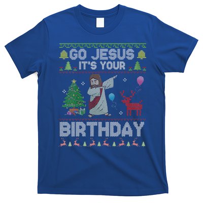 Dabbing Go Jesus Its Your Birthday Merry Christmas Day T-Shirt
