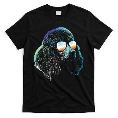 Disco Groovy Poodle Dog Gift T-Shirt