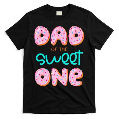 Dad Of Sweet One First Birthday Matching Family Donut Theme T-Shirt