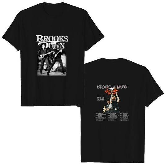 Brooks and Dunn 2025 Tour Neon Moon Country Music T-Shirt Gift For Fans