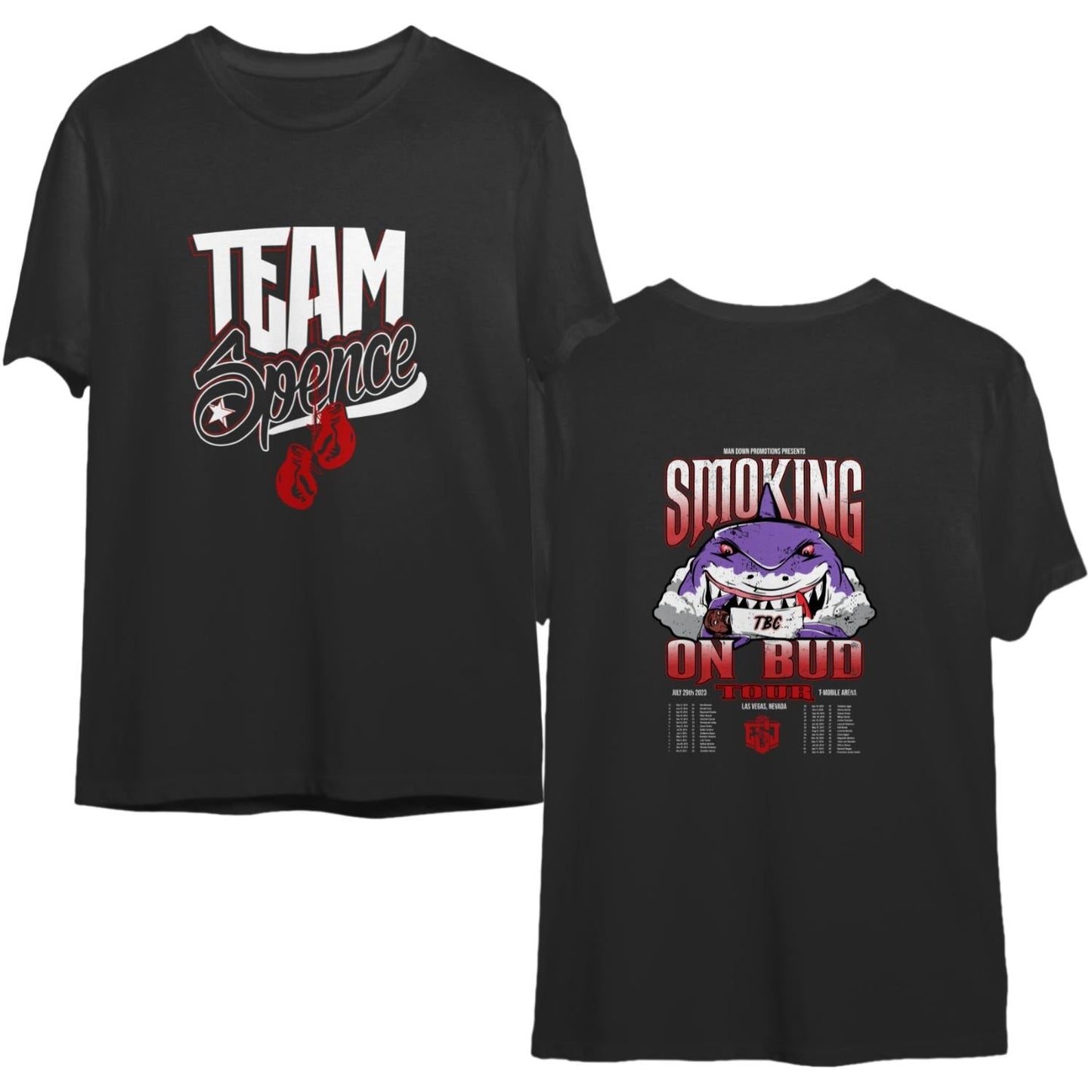 Errol Spence Jr. S.moking On Bud Tour 2023 Shirt