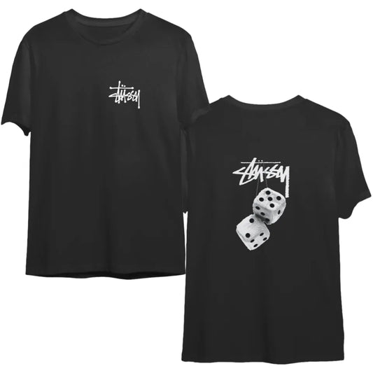 Stssy Dice T-Shirt, Stssy 8 ball T-Shirt