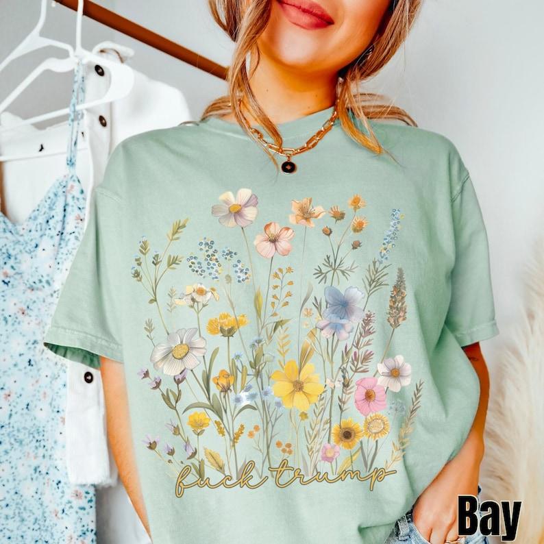 Comfort Colors Subtle Anti Trump Shirt, Fck Trump, Trump Sucks Shirt, Feminist Shirt, Feminism, Anti Trumpism Shirt, Anti Maga Shirt, Anti Trump Gift