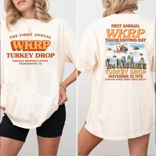 First Annual Thanksgiving Day Turkey Sweatshirt, In Cincinmati Movie Sweater, Happy Thanksgiving shirt,Turkey tee Casual Fit Casual Fit Casual Fit