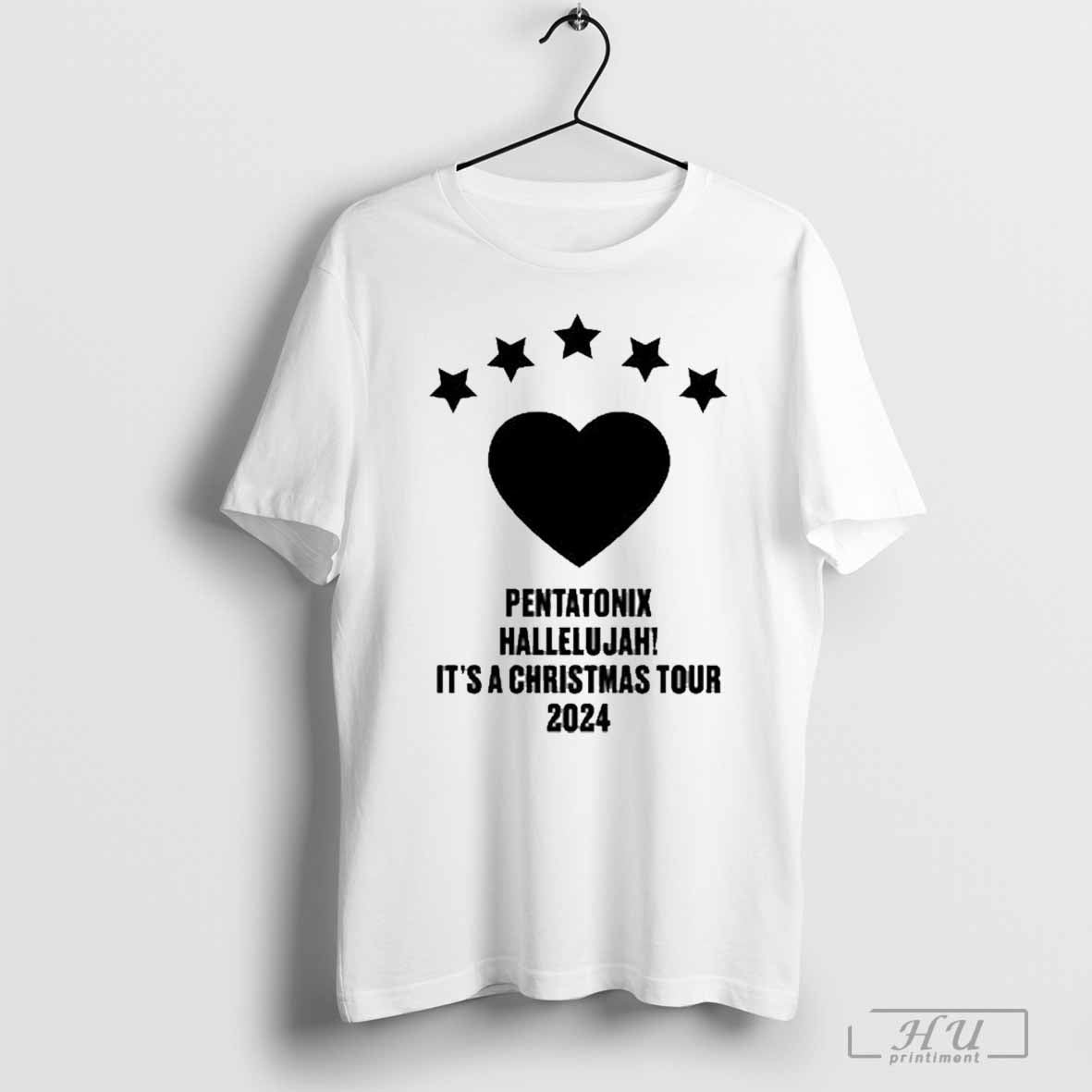 Pentatonix Hallelujah Itâ€™s A Christmas Tour 2024 T-Shirt