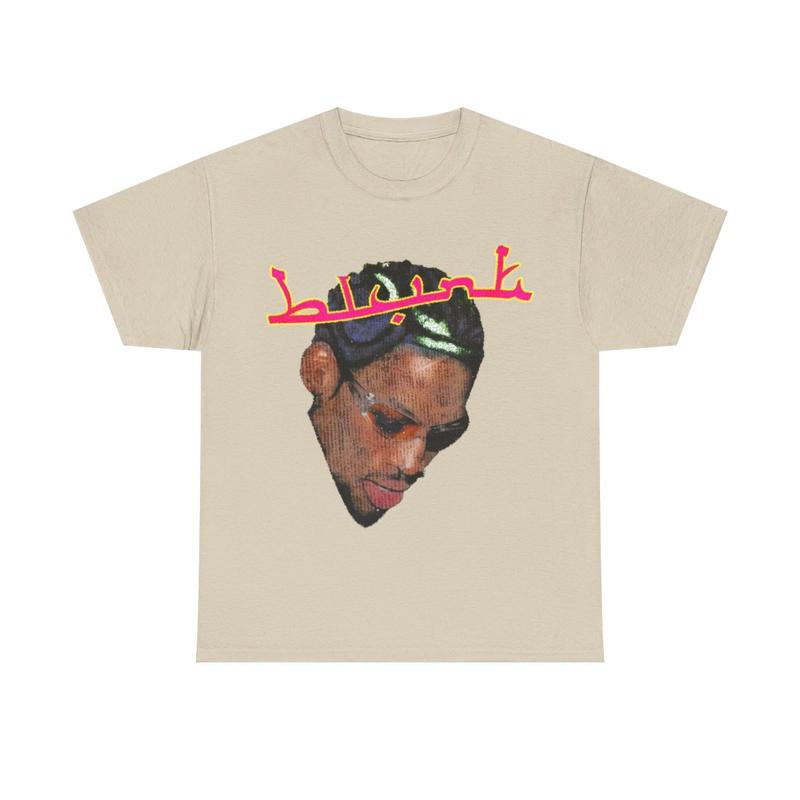 Vintage Basketball Y2K T-Shirt Hiphop Graphic Tee Emo Retro Streetwear Tshirt The Worm Casual Cotton Fashion Menswear Top