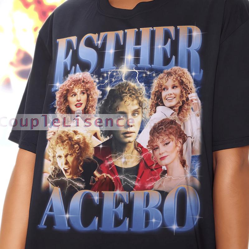 Bootleg ESTHER ACEBO Shirt  Esther Acebo Homage Fan Tees  Esther Acebo Homage Retro  Esther Acebo Graphic Retro 90S  Esther Acebo Merch, Unisex Cotton