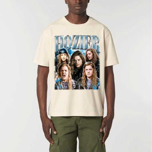 Hozier Brendon shirt Cotton Menswear Unisex Top Forest Sport