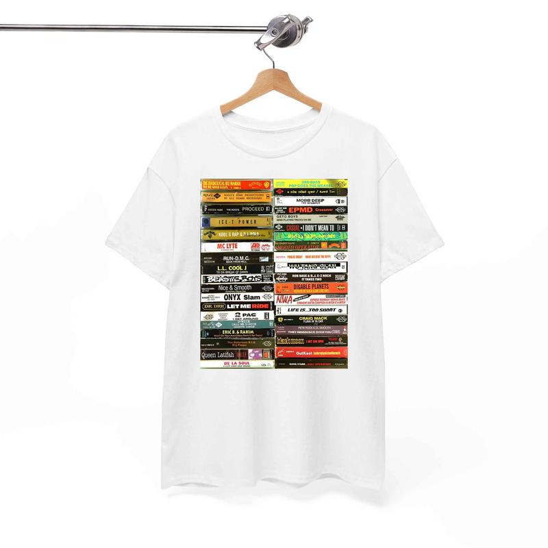 Golden age hip hop gangsta rap shirt, 90s hiphop shirt, 90s throwback shirt