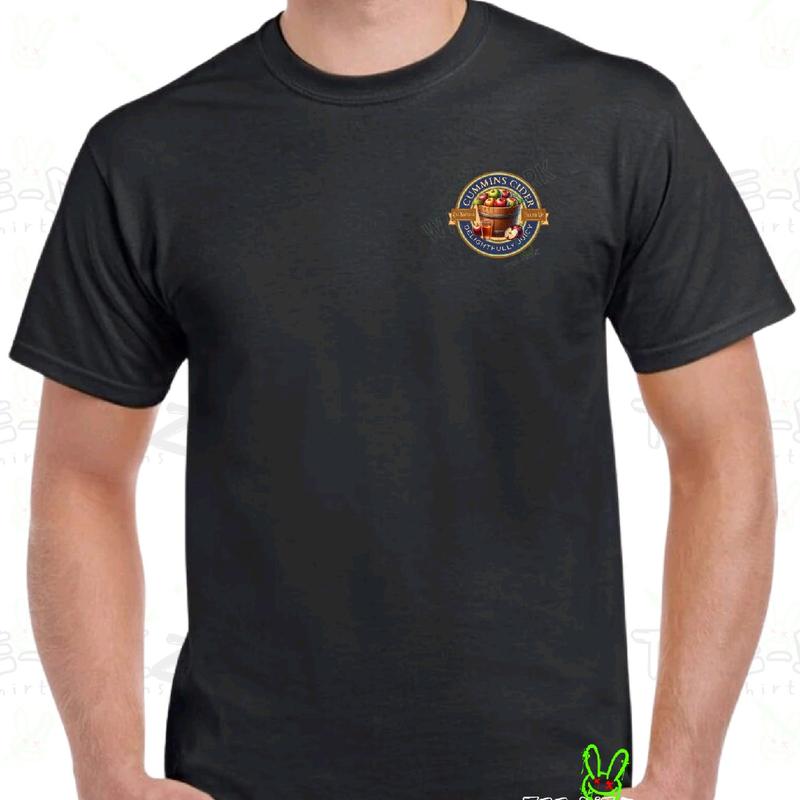 Cummins Cider - men's funny T-shirt- Menswear Casual Crewneck