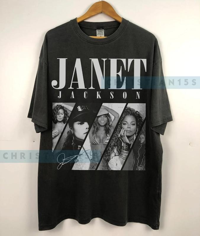 Janet Jackson vintage Shirt,Janet Jackson World Tour, Janet Jackson Fan Gift Love Fans,  Janet Jackson Gift for men women unisex tshirt - Unisex T-Shi