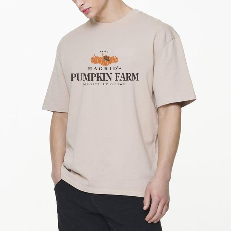 HP Hagrid's Pumpkin Farm Unisex Sweatshirt Hoodie Shirt Cotton Relaxed Fit