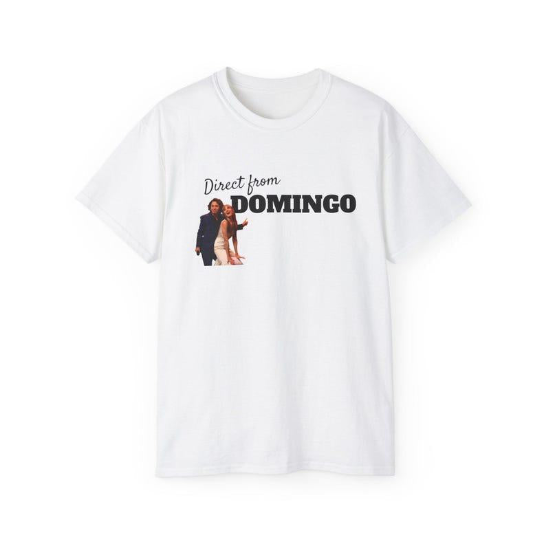 SNL Domingo Unisex Ultra Cotton Tee Crewneck Menswear