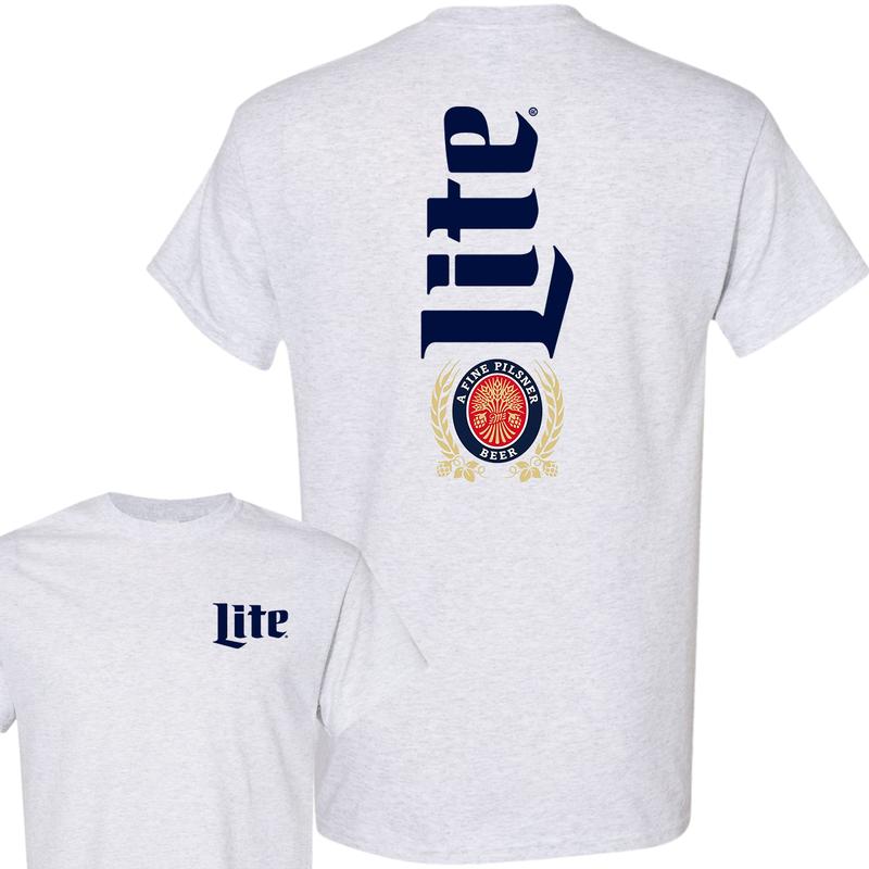 Miller Lite Beer T-Shirt, Full Color T-Shirt, For Men, For Women