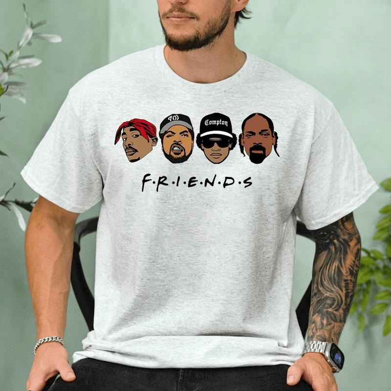 Friends Shirt, Hip Hop Shirt, Funny Rap Shirt, Biggie Shirt Ice Cube Shirt,90s Rap Shirt, 90s,Unisex Cotton Graphic Tee