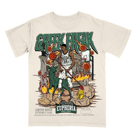 PE Giannis Antetokounmpo Greek Freak Planet Euphoria Shirt, Basketball Shirt, Graphic Shirt ,Gift For Women Men, Unisex Tee Various Sizes and Colors
