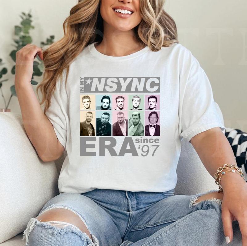 In My NSYNC Era Shirts, Full Color, For Women Top Womenswear