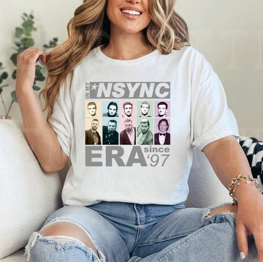 In My NSYNC Era Shirts, Full Color, For Women Top Womenswear