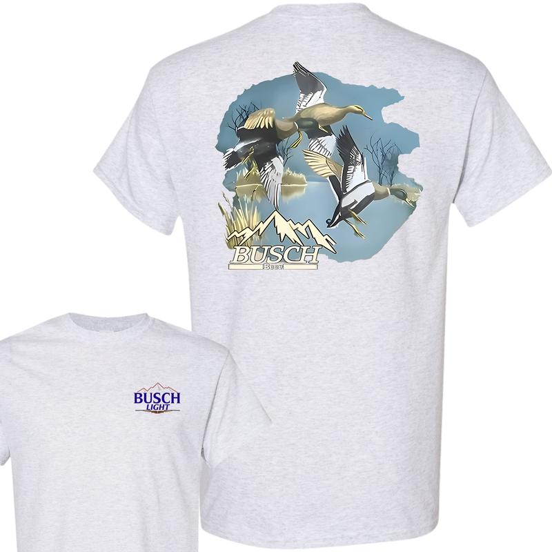 Busch Light Shirt, Duck Hunters Trendy T-Shirt, Unisex T-Shirt, Full Color T-Shirt, For Men, For Men