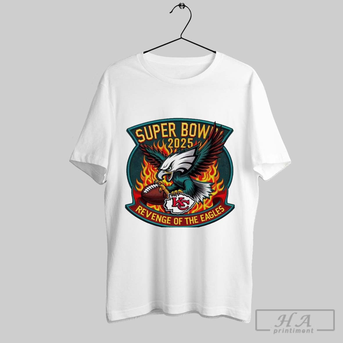 Philadelphia Eagles Super Bowl 2025 Revenge Of The Eagles Shirt