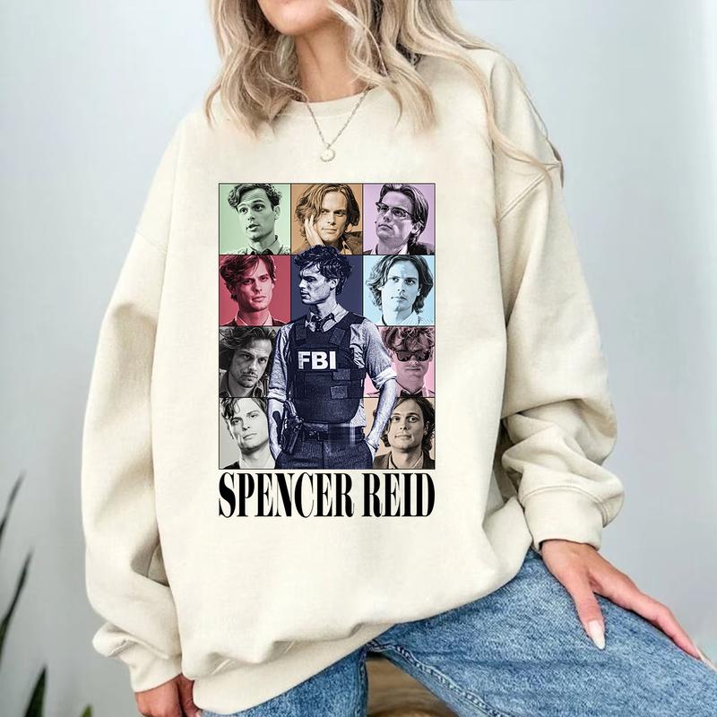 Spencer Reid T Shirt, Spencer Reid Quotes Shirt, Spencer Reid Sweatshirt Hoodie