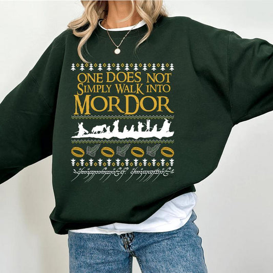 LOTR Ugly Mordoorr T shirt Hoodie Sweatshirt